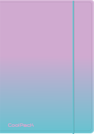 CoolPack, teczka na gumkę, A4, Blueberry, 1 szt.