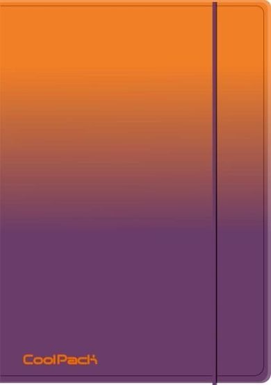 CoolPack, teczka na gumkę, A4, gradient berry, 1 szt.