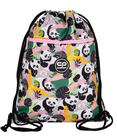CoolPack, Vert, worek sportowy, Panda Gang