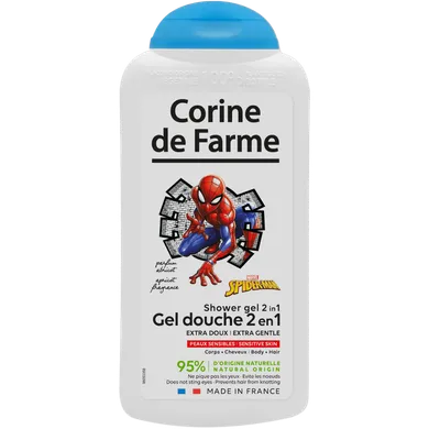 Corine de Farme, Spiderman, szampon i żel, 2w1, 300 ml