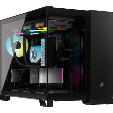 Corsair, obudowa komputerowa, 2500X RGB ICUELINK, czarna