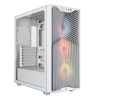 Corsair, obudowa komputerowa, 3200D RS ARGB Mid-Tower White