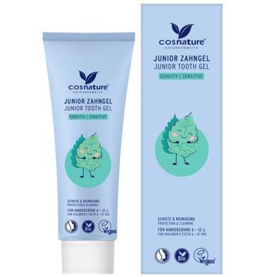Cosnature, Junior Tooth Gel, żel do zębów dla dzieci, rumianek i mięta, 75 ml