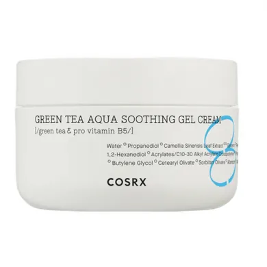 CosRx, Hydrium Green Tea Aqua Soothing Gel Cream, łagodzący żel-krem do twarzy, 50 ml