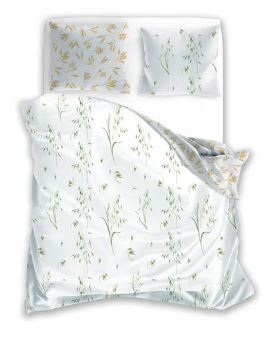 Cottage Home, 2-częściowy komplet pościeli bawełnianej, naturalny, 140-200 cm