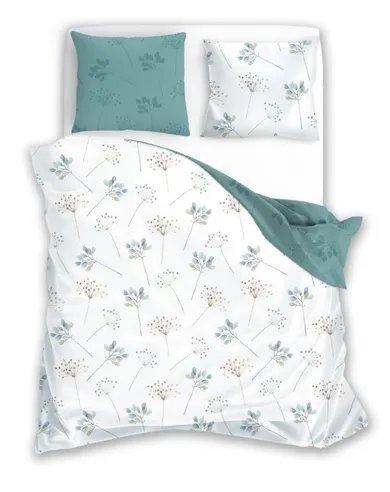 Cottage Home, Dmuchawce, 2-częściowy komplet pościeli bawełnianej, 140-200 cm