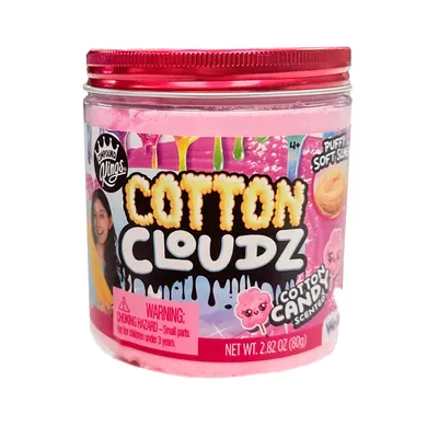 Cotton Cloudz, masa plastyczna, różowa