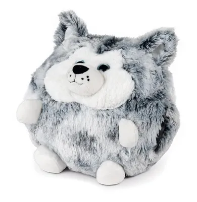 Cozy Noxxiez, Husky, maskotka, poduszka i pluszowy ogrzewacz do dłoni