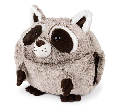 Cozy Noxxiez, szop, maskotka, poduszka i pluszowy ogrzewacz do dłoni