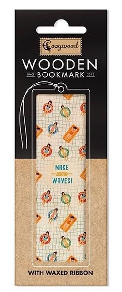 Cozywood, zakładka do książek drewniana, Basen