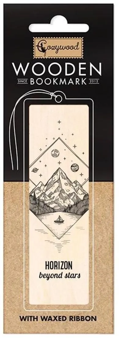 Cozywood, zakładka do książek drewniana, Horyzont