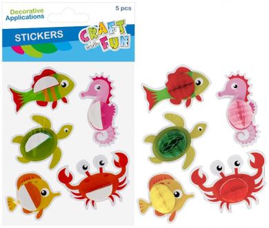 Craft With Fun, naklejki harmonijkowe, Ocean