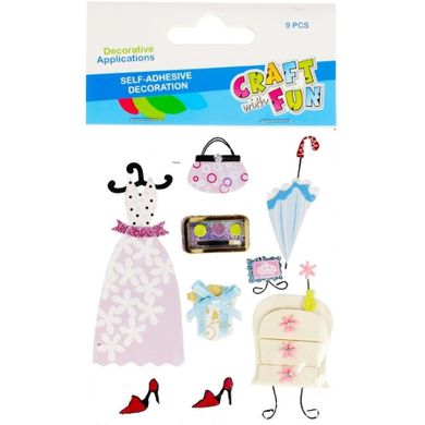 Craft With Fun, ozdoba dekoracujna, naklejki, garderoba