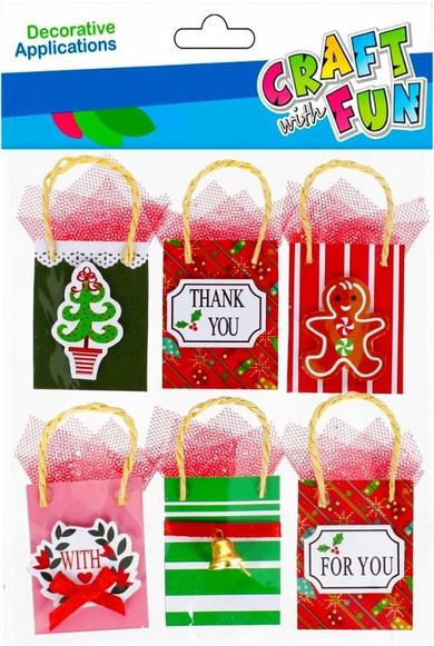 Craft With Fun, ozdoba dekoracyjna, samoprzylepna, prezent