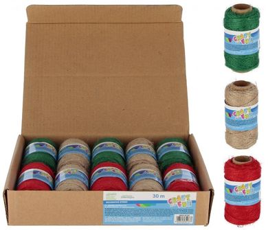 Craft With Fun, sznurek ozdobny, 30m, 1 szt.