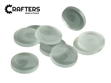 Crafters, znaczniki akrylowe, satynowe, macka v2, 22-3 mm, 10 szt.