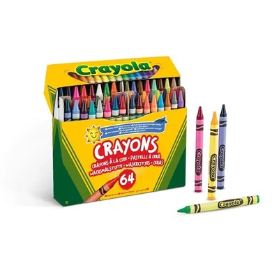 Crayola, kredki świecowe, 64 szt.