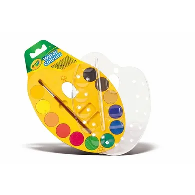 Crayola, paleta farb akwarelowych, 12 kolorów