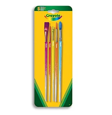 Crayola, Zestaw pędzelków, 5 szt.
