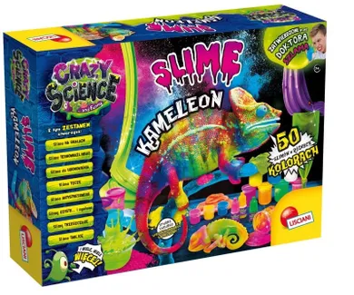 Crazy Science, Slime kameleon, zestaw kreatywny