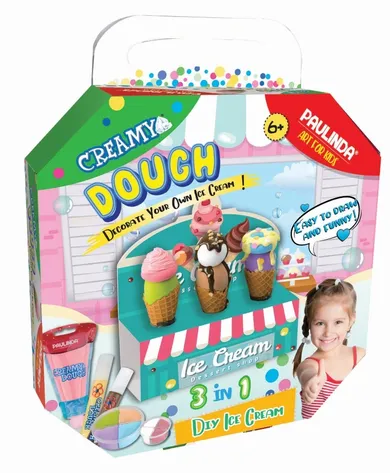 Creamy Dough, Ice Cream, zestaw do robienia mini słodkości