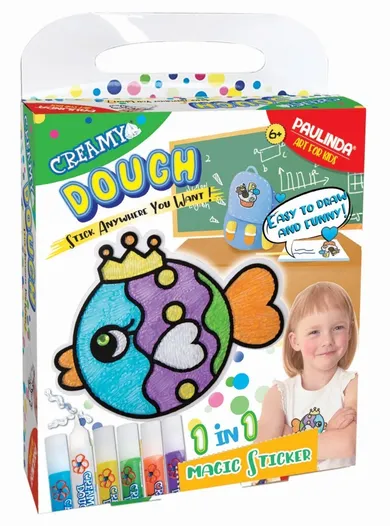 Creamy Dough, Magic Sticker, ryba, zestaw do tworzenia ozdób