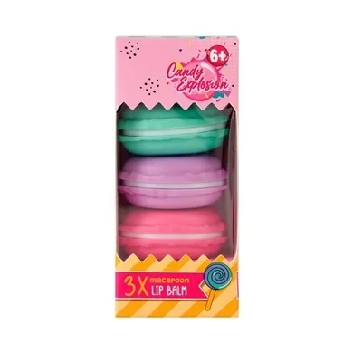Create It! Candy, balsam do ust, makaroniki, 3 szt.