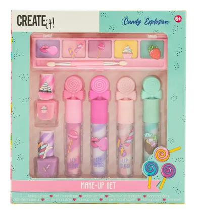 Create It! Candy, zestaw kosmetyków do makijażu, słodycze