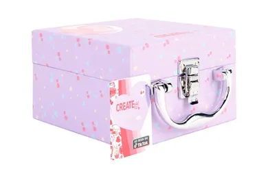 Create It! kuferek, zestaw do makijażu, fioletowy