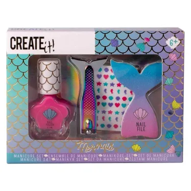 Create It! Mermaid, zestaw do manicure