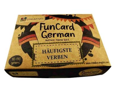 Creativo. Fun Card German. Haufigste Verben. Fiszki