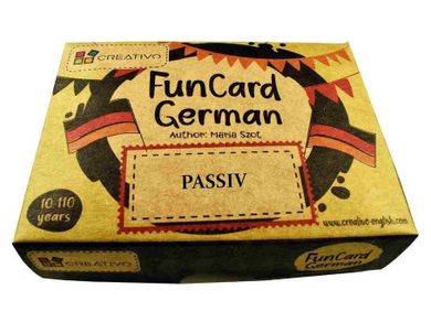 Creativo. Fun Card German. Passiv. Fiszki