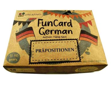 Creativo. Fun Card German. Prapositionen. Fiszki