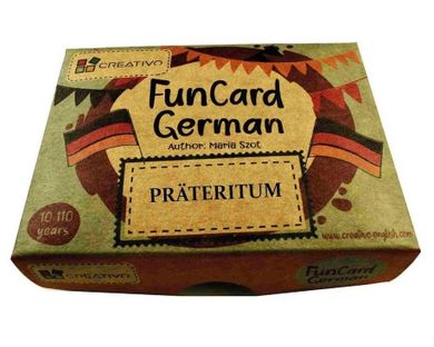 Creativo. Fun Card German. Prateritum. Fiszki