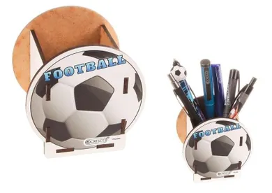 Cresco, przybornik organizer na biurko, Piłka