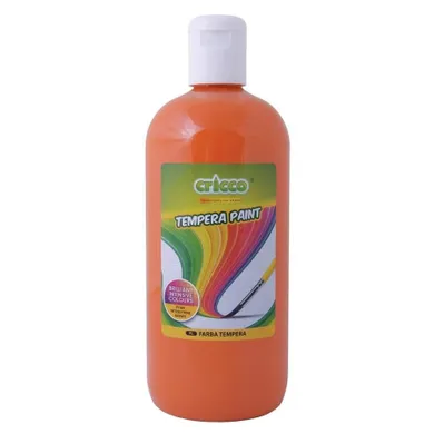 Cricco, farba tempera, pomarańczowa, 500 ml