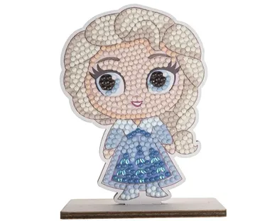 Crystal Art Buddies, Kraina Lodu, diamentowa mozaika 2D, Elsa