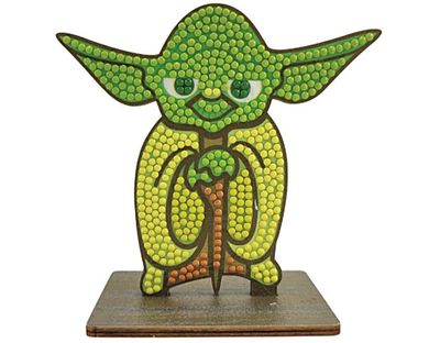 Crystal Art Buddies, Star Wars, diamentowa mozaika 2D, Yoda