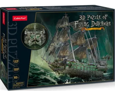 Cubic Fun, 3D LED Latający Holender, puzzle, 360 elementów