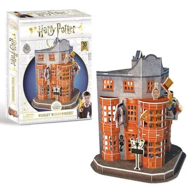 Cubic Fun, Harry Potter, Magiczne dowcipy, puzzle 3D, 62 elementy