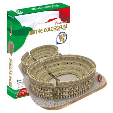 Cubic Fun, Koloseum, puzzle 3D XL, 84 elementy