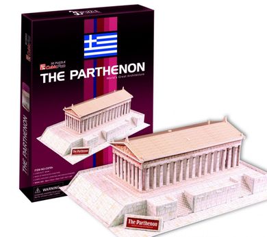 Cubic Fun, Świątynia Partenona Akropol, puzzle 3D