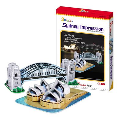 Cubic Fun, Sydnay Impression, puzzle 3D