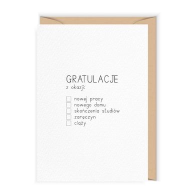 Cudowianki, karnet Gratulacje