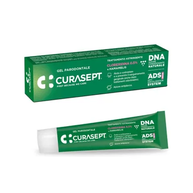 Curasept, żel parodontal 0,5% CHX, ADS350 + DNA - ASTRINGENT PRO, z oczarem wirginijskim, 30 ml