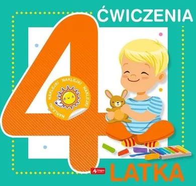 Ćwiczenia 4-latka z naklejkami