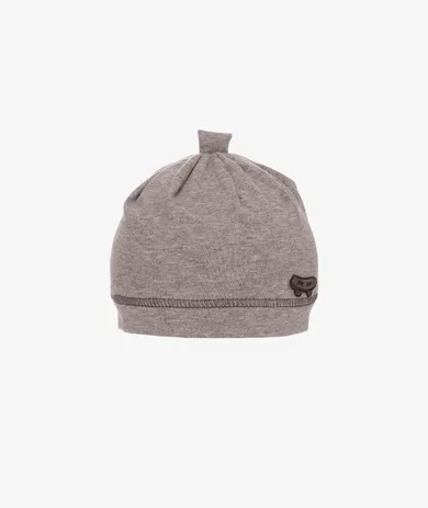 Czapka chłopięca, brązowa, deska, Iltom