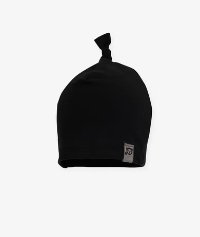 Czapka chłopięca, czarna, Iltom