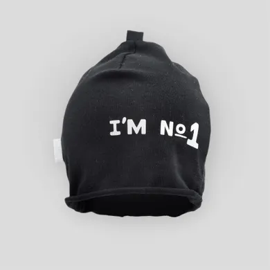 Czapka chłopięca, czarna, Iltom