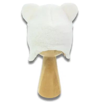 Czapka chłopięca, ecru, Nicol